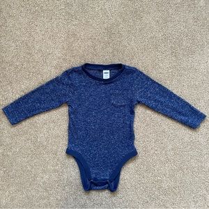 Old Navy Long Sleeve Stretchy Bodysuit 6-12 Months